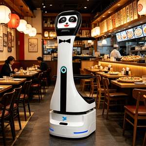 Robot de livraison de nourriture IA pour restaurants, vente en gros, Alpha Factory, similaire aux robots <span class=keywords><strong>Pudu</strong></span>, Keenon, DinerBot, OrionStar, Lucki - Product Image 2
