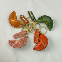 Porte-clés Ours en Cuir Véritable Fait Main, Rembourré 3D, Charme de Sac Ours Mignon, Pendentif Animal pour Ornement de Sac à Main, Souvenir, Cadeau