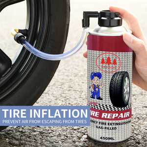 Sellador <span class=keywords><strong>de</strong></span> Neumáticos para Motocicletas OEM Premium, Fórmula <span class=keywords><strong>de</strong></span> Reparación Rápida Antifugas, Rendimiento <span class=keywords><strong>de</strong></span> Sellado Confiable, Apto para Motocicletas, Scooters y Ciclomotores - Product Image 5