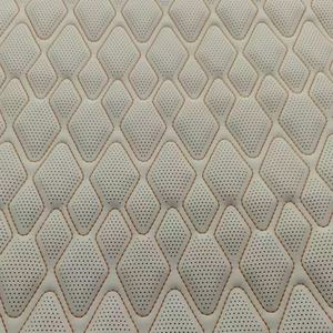 Tela de Cuero Sintético Acolchada y Bordada con Espuma - para Fundas de Asientos de Coche, Alfombrillas, Asientos de Oficina y Tapicería - Product Image 4