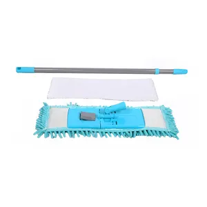 Hot Sale Product Stainless Steel Handle Detachable Magic Wash Mop Water Squeeze Flat Cleaning Mop