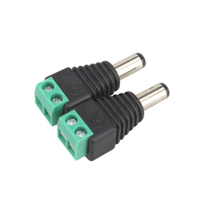 ปลั๊กไฟ DC ตัวผู้ ราคาโรงงาน ปลั๊กไฟ DC ตัวผู้ ขนาด 5.5*2.1 มม. แบบ 2 ขา สำหรับกล้องวงจรปิด - Product Image 2