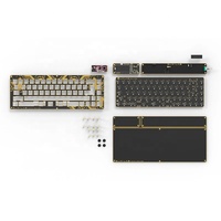 Usinage CNC personnalisé boîtier en aluminium anodisé en acier inoxydable en bois et en laiton pour l'usinage laser de clavier de mécanicien