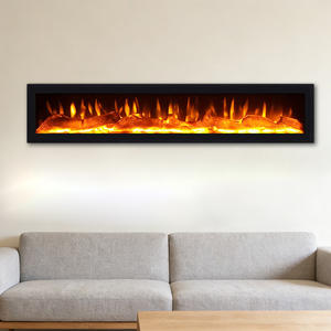 <span class=keywords><strong>Cheminée</strong></span> Électrique Murale Encastrable Moderne de 42'' 40'' à Bas Prix, Sans <span class=keywords><strong>Chauffage</strong></span>, pour Salon ou Restaurant - Product Image 1
