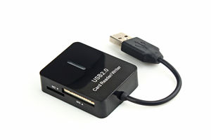เครื่องอ่าน/เขียนการ์ด SD แบบมินิ USB 2.0 พร้อมการติดตั้งภายนอกและช่องเดียวเพื่อการแลกเปลี่ยนข้อมูลที่รวดเร็ว - Product Image 4