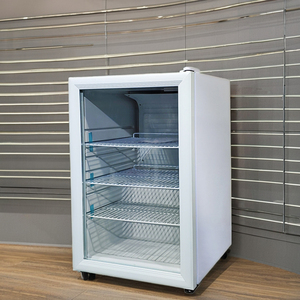 Meisda SC130 130L Home Restaurant Seafood Cake Display per bevande frigorifero con porta in vetro - Product Image 2