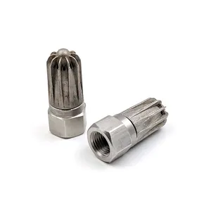 Custom 1/4 208 209 Round Type Two-Piece Design Wind Jet Air Knife Spray Nozzle Air Jet Nozzle