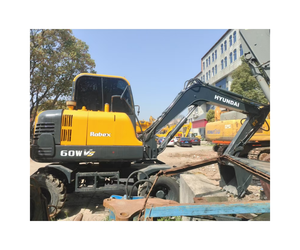 HYUNDAI R60WVS a utilisé la pelle sur pneus d'occasion de 6 tonnes à vendre - Product Image 3