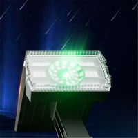 Nuevo 3 modos al aire libre jardín Panel Solar foco recargable impermeable Led paisaje focos 2 en 1 para pared de tierra