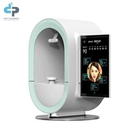 Dermatoscope portable pour l'analyse de la peau américaine, analyseur de peau du visage, appareil pliable en ABS pour usage domestique et commercial