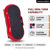 Machine de vibration électrique pour tout le corps, Crazy Fit Massager, plaque vibrante pour usage domestique, portable