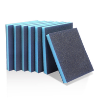 Éponge de ponçage Blocs de ponçage abrasifs superfins Éponge de sable lavable Éponge de papier de verre humide et sèche