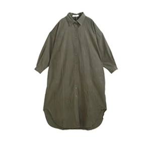 2025 Vintage surdimensionné Midi <span class=keywords><strong>Robe</strong></span> femmes coton lin printemps été décontracté coréen vêtements longue chemise blanche <span class=keywords><strong>Robe</strong></span> - Product Image 6