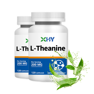 L-theanine Vitamin D3 B12 bebas gula Mint Melatonin suplemen otak kafein l-theanine kapsul untuk suasana hati perawatan tidur - Product Image 6