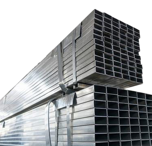 Tuyau en acier galvanisé <span class=keywords><strong>noir</strong></span> carré et rectangulaire soudé SMAW, tuyau en acier durable pour la construction de structures en acier - Product Image 1
