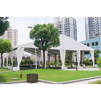 Tente de fête personnalisée de haute qualité à bas prix extérieure imperméable à l'eau 100 personnes capacité 6x9 30x60 à vendre