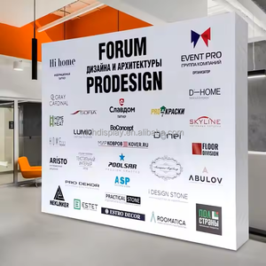 Портативный наружный складной фон для поп-баннерной выставки выставочный стенд рекламный щит стены для торговых выставок - Product Image 3