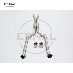 Sistema de escape de acero inoxidable <span class=keywords><strong>BMW</strong></span> G90 M5 T304 Ecnal con Opf diseñado a medida para un rendimiento óptimo - Product Image 3