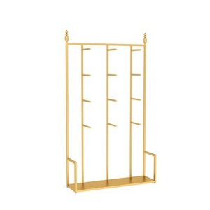 Estante de exhibición de sujetador dorado de pie, estante multicapa de Metal para ropa interior, muebles de sala de exposición para accesorio de tienda de lencería - Product Image 2