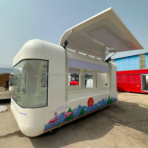 Remorque de bar mobile chinoise, remorque de restauration rapide pour hamburgers et hot-dogs, four à pizza mobile, camion de nourriture avec cuisine complète - Product Image 5