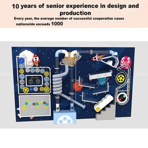Juegos de Pared con Temática Espacial Interactiva DINGQI, Equipo para Salas Sensoriales, Parque Infantil Interior, Certificado CE, Educación Científica para Niños - Product Image 3