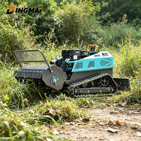 Tondeuses à gazon automatiques à braquage zéro en gros, télécommandées, sans fil, à moteur essence, robot tondeuse 800 mm