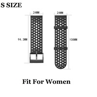 Bracelet en silicone respirant en stock pour montres Suunto D5 /7 /9/9 Baro/Spartan Sport Wrist HR