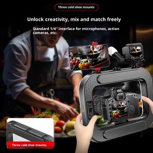 Nouvel anneau portatif LED lumière <span class=keywords><strong>de</strong></span> remplissage Rechargeable téléphone portable Portable <span class=keywords><strong>diffusion</strong></span> en direct photographie bureau Selfie lumière - Product Image 3