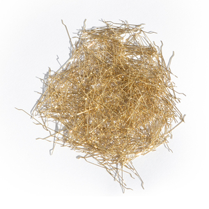 Fibra d'Acciaio Ramata Personalizzata ad Alta Resistenza, Fibra d'Acciaio Tritata, Fibra Ultra per Cemento, Fibra d'Acciaio per Calcestruzzo - Product Image 1