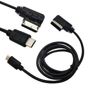 Cable de Carga <span class=keywords><strong>AMI</strong></span> MDI a USB <span class=keywords><strong>C</strong></span> para A4 A6 Q5 Q7 Compatible con Audi VW - Product Image 3