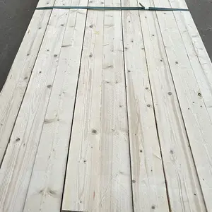 Toptan ladin kenarlı ahşap tahta kereste kereste inşaat ahşap plakalar için sert panel endüstriyel ahşap