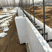 Blocs ICF anti-sismiques, coffrages en béton isolés, isolation thermique, coffrage en béton modulaire pour maison en climat froid