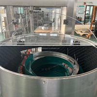 Machine automatique de remplissage et de bouchage de bouteilles de 10 à 100 ml pour nettoyants d'écran, polissoirs, pulvérisateurs, ligne de remplissage et de conditionnement de liquides