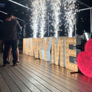 Échantillon personnalisé de 4 pieds, lettres <span class=keywords><strong>d</strong></span>'amour, vente en gros, étiquette de mariage géant, signe en acier poncé, grande lettre - Product Image 2