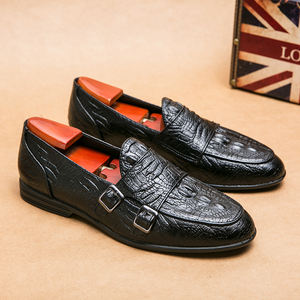 Mocassini da uomo <span class=keywords><strong>scarpe</strong></span> Slip-on Luxury Wedding Leather Party Tuxedo Dress Shoes - Product Image 4