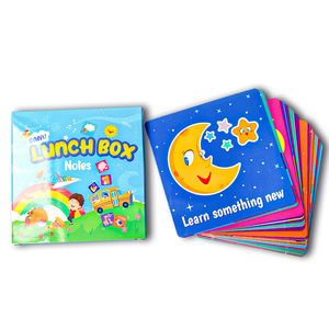 Boîte à lunch personnalisée pour école maternelle Pensée Encouragement Apprentissage éducatif Cartes flash/cartes cognitives Jeux de société - Product Image 3