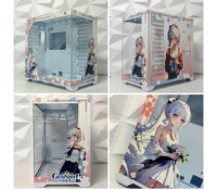 Genshin Impact Honkai Impact 3e Yae Miko Thunder Général Kellyes Naracetam Kamisato Ayaka Etui d'ordinateur personnalisé pour dessin animé