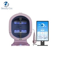 Nouvel analyseur intelligent 3D de peau faciale Machine intelligente d'essai de cuir chevelu AI testeur de peau de prévention de perte de cheveux de bureau