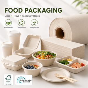 Papier de canne à sucre sans arbre pour étuis de clés d'hôtel, inserts pour disques vinyles, bandes de cigares, pochettes de <span class=keywords><strong>CD</strong></span>, papier spécial en bagasse naturelle en vrac - Product Image 5