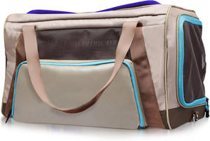 Transportín de Lujo para Gatos, de Malla Suave, Aprobado por Aerolíneas y TSA, con Orificio para la Cabeza, para Viajes en Avión y al Aire Libre - Product Image 4