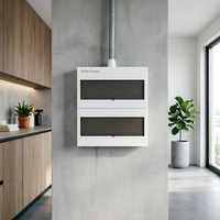 Boîte de distribution personnalisable en acier inoxydable 304/201 à 9, 13, 16 ou 20 voies avec protection IP30-IP65