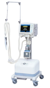 Ventilator Oksigen Layar Sentuh LCD SH-300 Medis ICU Darurat Mobile 10.4 Inch CE Harga Mesin Ventilator Mesin Pernapasan - Product Image 1