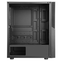 Casing Komputer SAMA ARGB Stripe Kaca Temper Atx Gaming case Mini Computer case