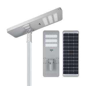 Lámpara Solar para Exteriores IP65 de 100W, Luz Diurna de 6000K, Diseño de Aluminio LED, Garantía de 3 Años, Certificación RoHS, Batería para Iluminación Vial - Product Image 1