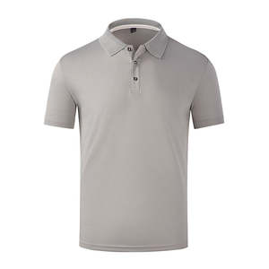 Camisa de Golf Personalizada con Logotipo, de Algodón Piqué Elástico, Corte Ajustado, Bordado, Poliéster, Cuello Blanco, Secado Rápido, Informal para Hombre - Product Image 6