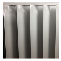 Volets de fenêtre extérieurs modernes à ouverture horizontale automatique en aluminium, directement de l'usine, avec pare-soleil et ventilation