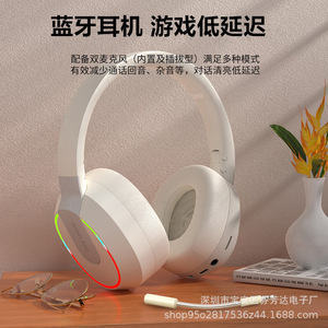 L850 <b>Wireless</b> Bluetooth Headphones Over Ear With <b>Mic</b> Type C Charging Sports Gaming Headset - Product Image 4