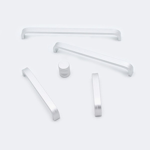 Tiradores de Muebles Modernos y Sencillos de Aleación de Aluminio Jin Aoding para Puertas de Armarios y Cajones de Cocina con Acabado Pulido - Product Image 3