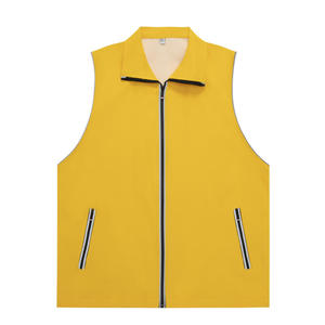 <strong>Custom</strong> Logo Men Waterproof <strong>Hi</strong> <strong>Vis</strong> Reflective Vest Jacket Workwear Shirt Construction Clothing High Visibility Security Work Vest