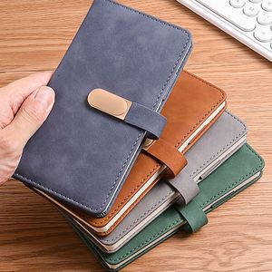 Échantillon Gratuit, Vente en Gros, Journal Personnalisé avec Logo, Design Simple, Livraison Rapide, A6, Cuir PU, Couverture Rigide, Reliure Cousue, 100 Feuilles - Product Image 2
